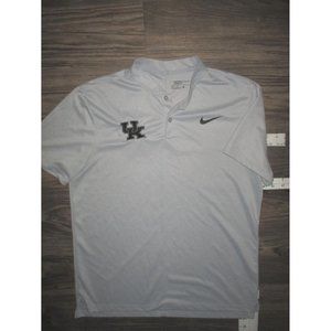 University of Kentucky Nike Blade Collar Golf shirt LARGE